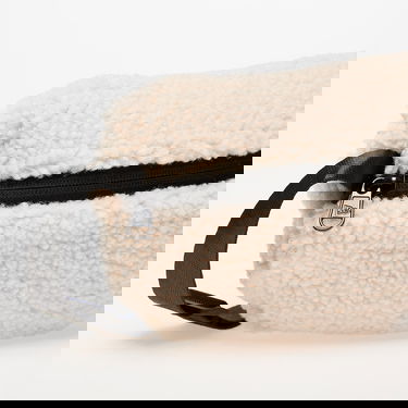 Ľadvinka New Era Borg Mini Waist Bag Béžová | 60580513, 3
