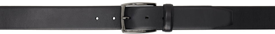 Opasok BOSS BOSS Pin-Buckle Belt Čierna | 50379753, 0