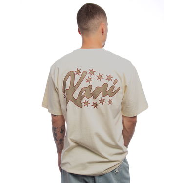 Tričko Karl Kani Karl Kani Signature Print T-Shirt - Size S Béžová | PD00007531, 2