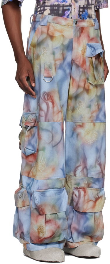 Cargo nohavice Collina Strada Collina Strada Garden Print Cargo Pants Rôznofarebný | XX6407, 4