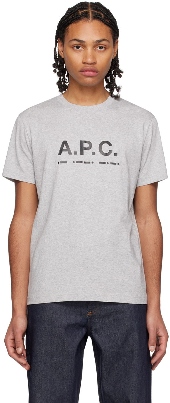 Tričko A.P.C. Sven Šedá | CODEU-M26199, 0