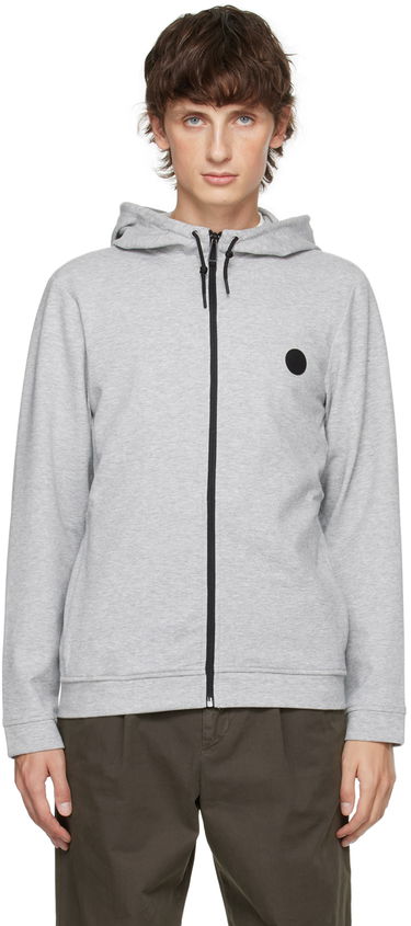 Mikina Paul Smith PS Paul Smith Patch Hoodie Šedá | M2R-059Y-L21849, 0