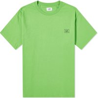 Tričko C.P. Company Logo Detail T-Shirt Zelené | 15CMTS201A-006586W-617, 1