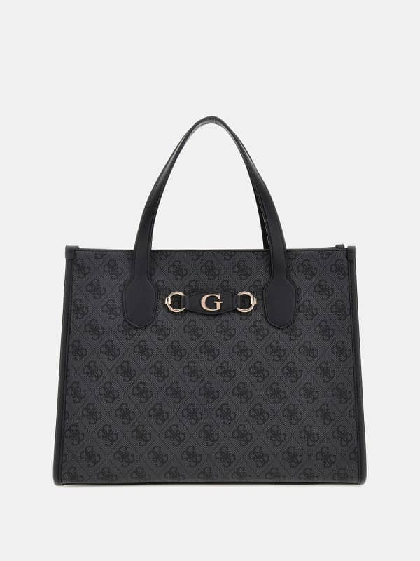 Tote bag GUESS Izzy 4G Logo Tote Bag Čierna | HWSG8654220, 0