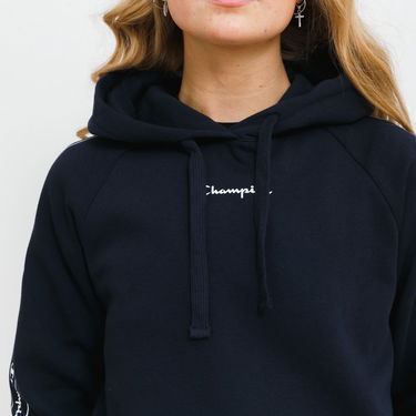 Mikina Champion Tape Logo Hoodie Čierna | 114716-BS501, 2