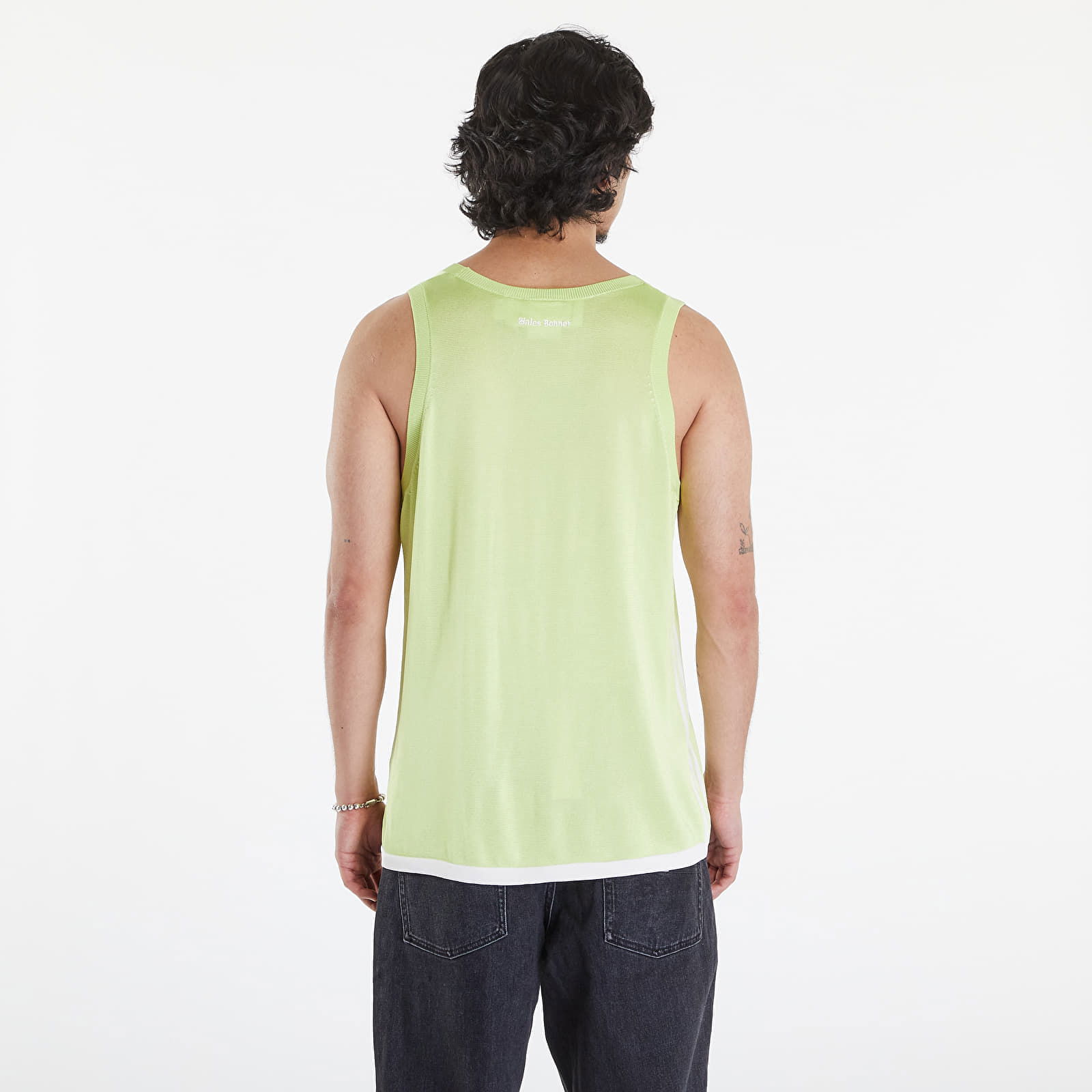 Wales Bonner x Knit Vest Semi Frozen Yellow/ Chalk White