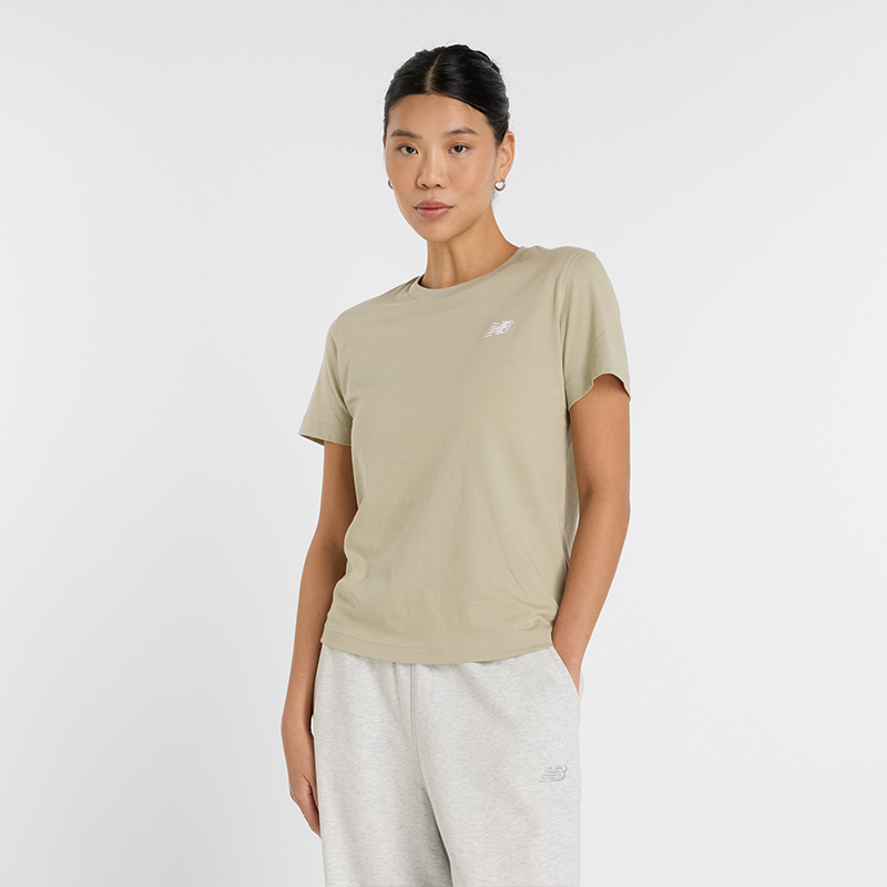 Tričko New Balance Women's T-Shirt Zelené | NBWT41509OVN, 0