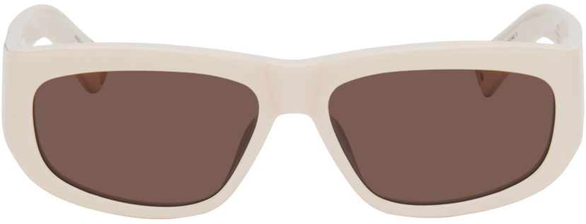 Slnečné okuliare Jacquemus 'Les Lunettes Pilota' Sunglasses Biela | JAC2C2SUN