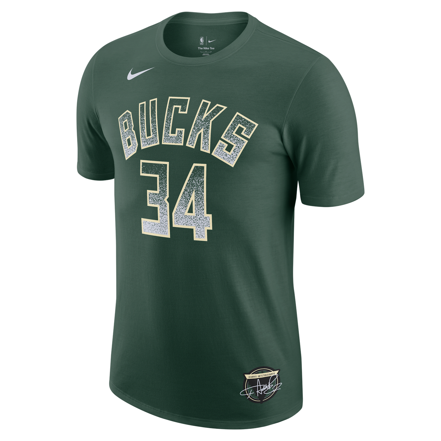 Dres Nike Giannis Antetokounmpo Milwaukee Bucks Select Series T-Shirt Zelené | HQ1320-323, 0