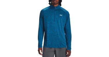 Tričko Under Armour Tech 1/2 Zip Tee Navy | 1328495-426, 1