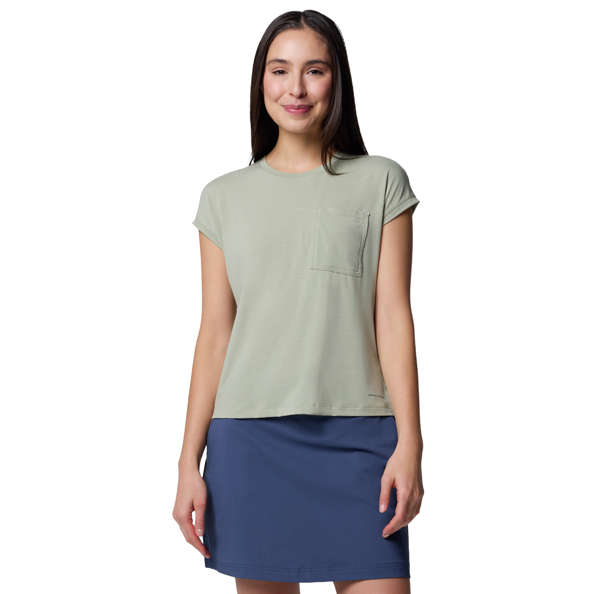 Tričko Columbia Boundless Trek™ Short Sleeve Pocket T-Shirt Zelené | 2033481348, 0