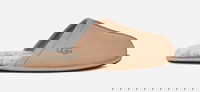 ® Scuff Slipper for Men in Tan, Size 7, Leather