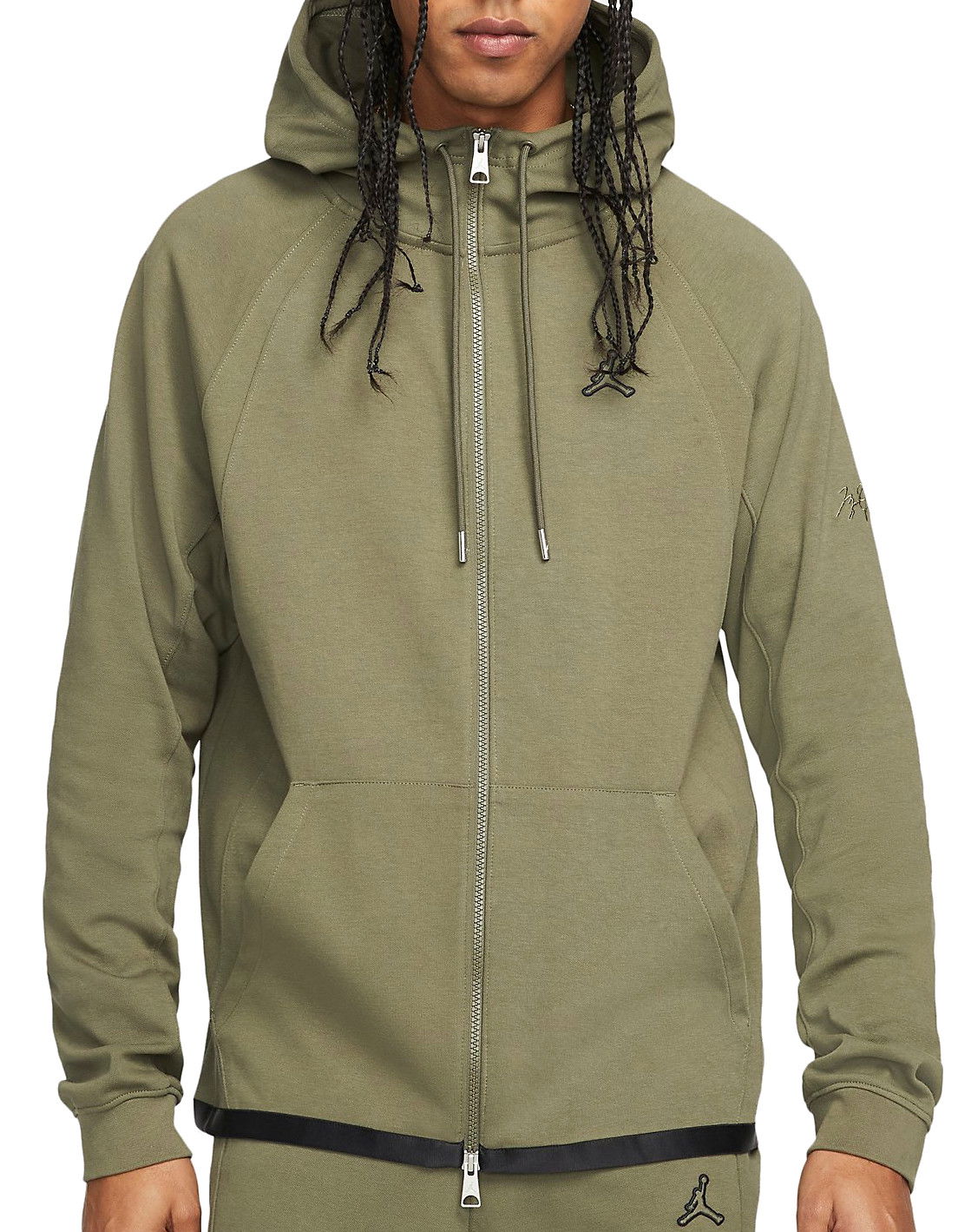 Bunda Jordan Essentials WarmUp Full-Zip Jacket Zelené | dj0886-222, 0