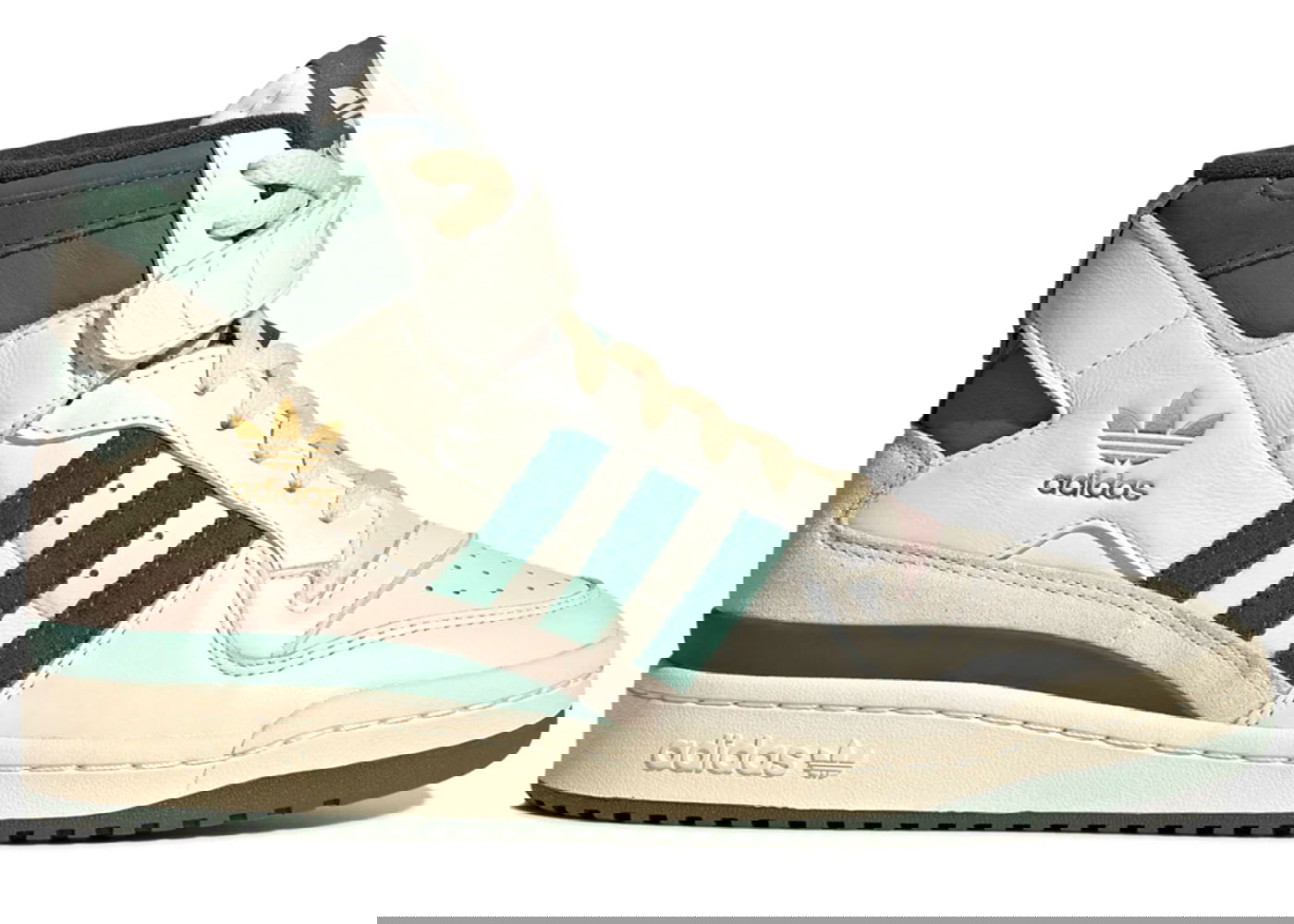 Tenisky a topánky adidas Originals Forum 84 Off White Team Dark Green Béžová | GW2203, 0