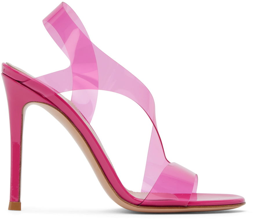 Tenisky a topánky Gianvito Rossi Gianvito Rossi Metropolis Heeled Sandals Ružová | G31841.15RIC.GSV, 0