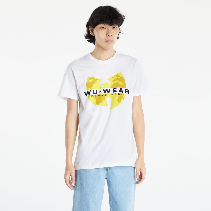 Tričko Urban Classics Wu Wear Logo Tee Biela | WU053-White, 0
