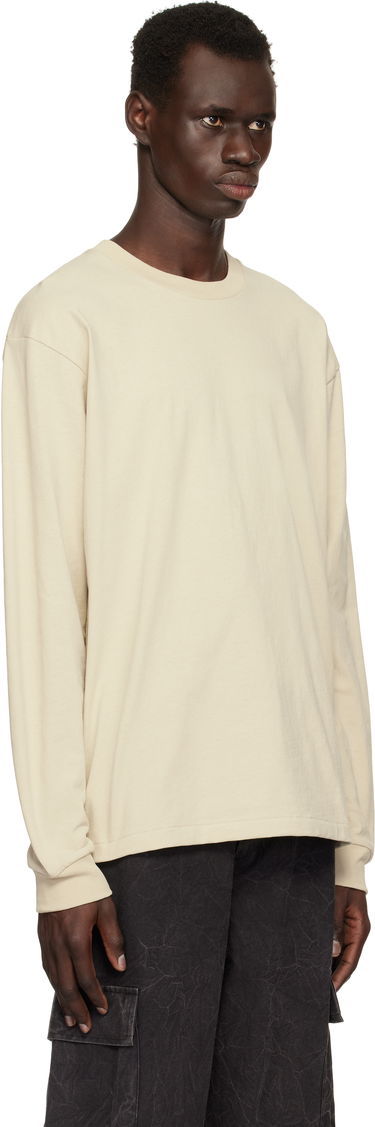 Sveter John Elliott John Elliott University Long Sleeve T-Shirt Béžová | A189M6433A, 1