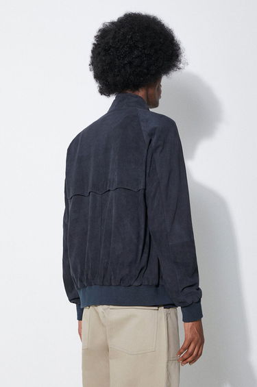 Bomber bunda Baracuta Baracuta G9 Suede Jacket Navy | BRCPS0939, 2