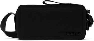 Ľadvinka Jacquemus Black Les Classiques 'Le Cuerda horizontal' Čierna | 23E235BA092-3174, 4