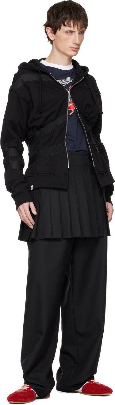 Mikina Charles Jeffrey Loverboy Charles Jeffrey LOVERBOY Taped Up Hoodie Čierna | 052081801, 3