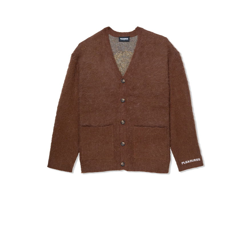 Sveter Pleasures Juicy Cardigan Hnedá | P22F014-BROWN, 0