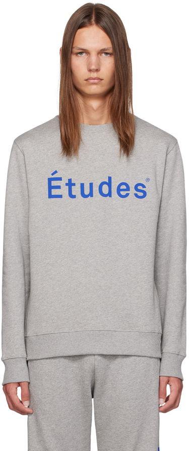 Sveter Études Story 'Études' Sweatshirt Šedá | C00ME200A02282, 0
