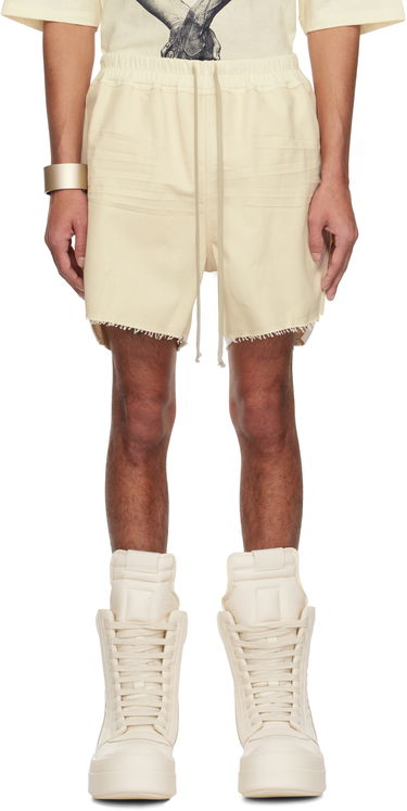 Šortky Rick Owens Rick Owens Hollywood Boxers Shorts Béžová | RR01E5306 CVSN, 0