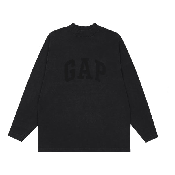 Tričko GAP Long Sleeve T-Shirt Yeezy Gap Engineered By Balenciaga Dove Čierna | 473005-00