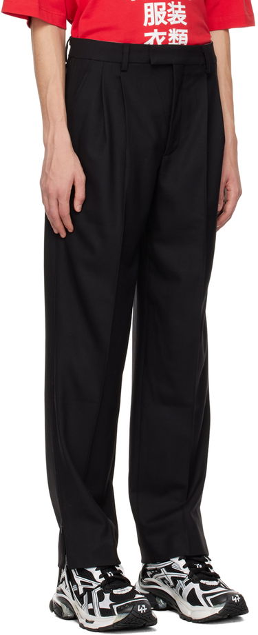Nohavice VETEMENTS VTMNTS Pleated Trousers Čierna | VL14PA220B, 1