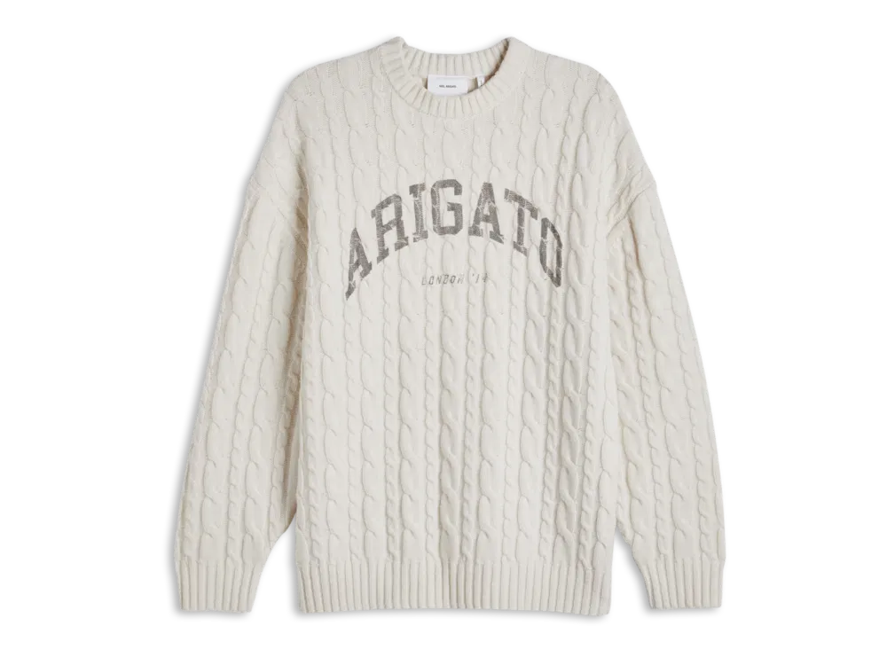 Sveter AXEL ARIGATO Prime Sweater Šedá | A1429002, 0