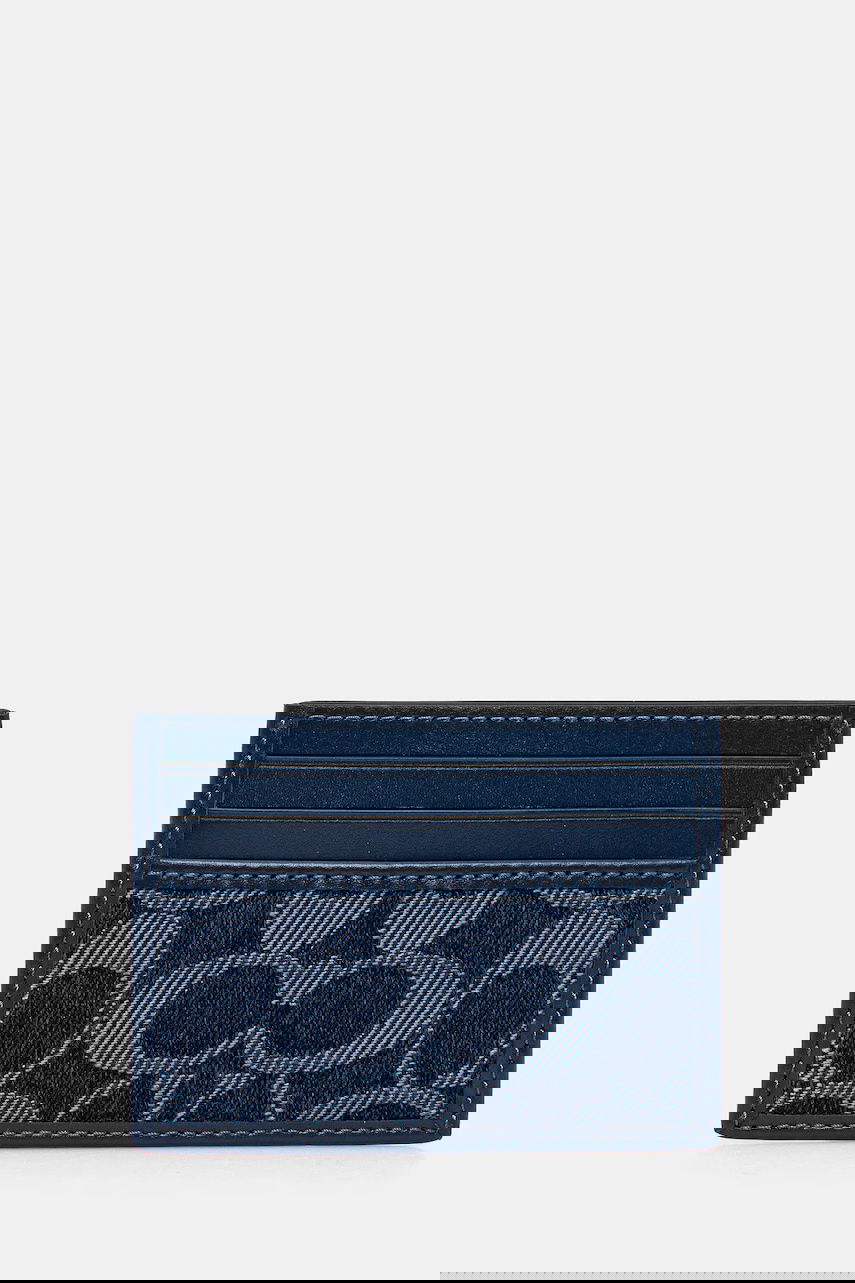Peňaženka Coach Signature Denim Card Case Modrá | CAS29, 0