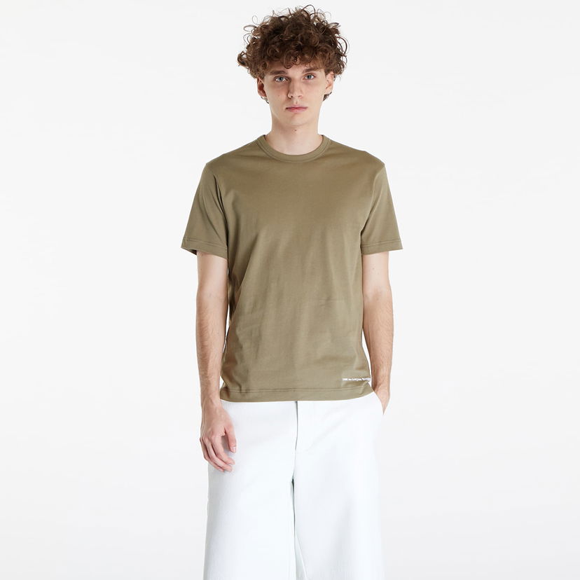 Tričko Comme des Garçons SHIRT Short Sleeve Tee Zelené | FM-T020 khaki