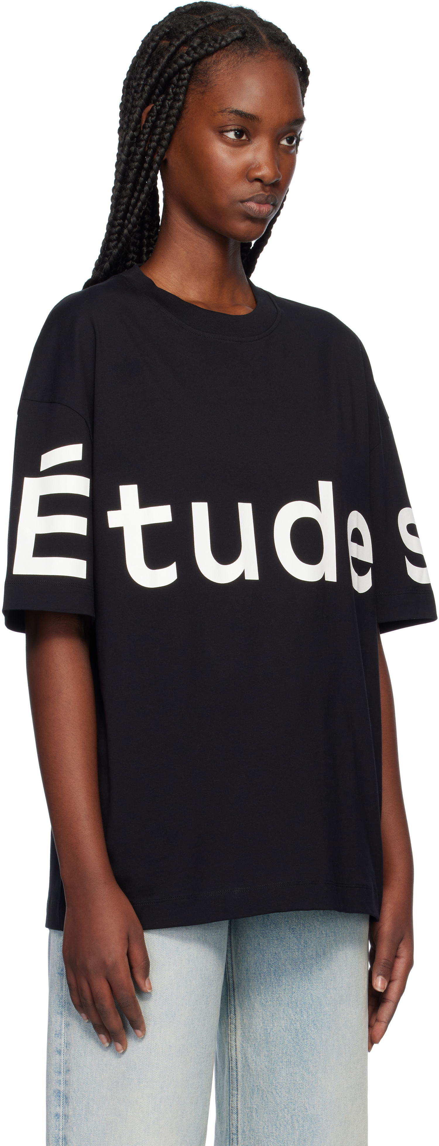 Tričko Études Relax Fit Graphic T-Shirt Čierna | H24MMTSH132-99, 1