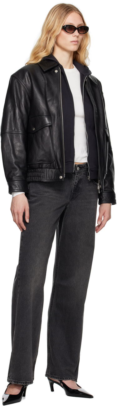Džínsy Levi's Black Low Loose Čierna | A5566-0000, 3