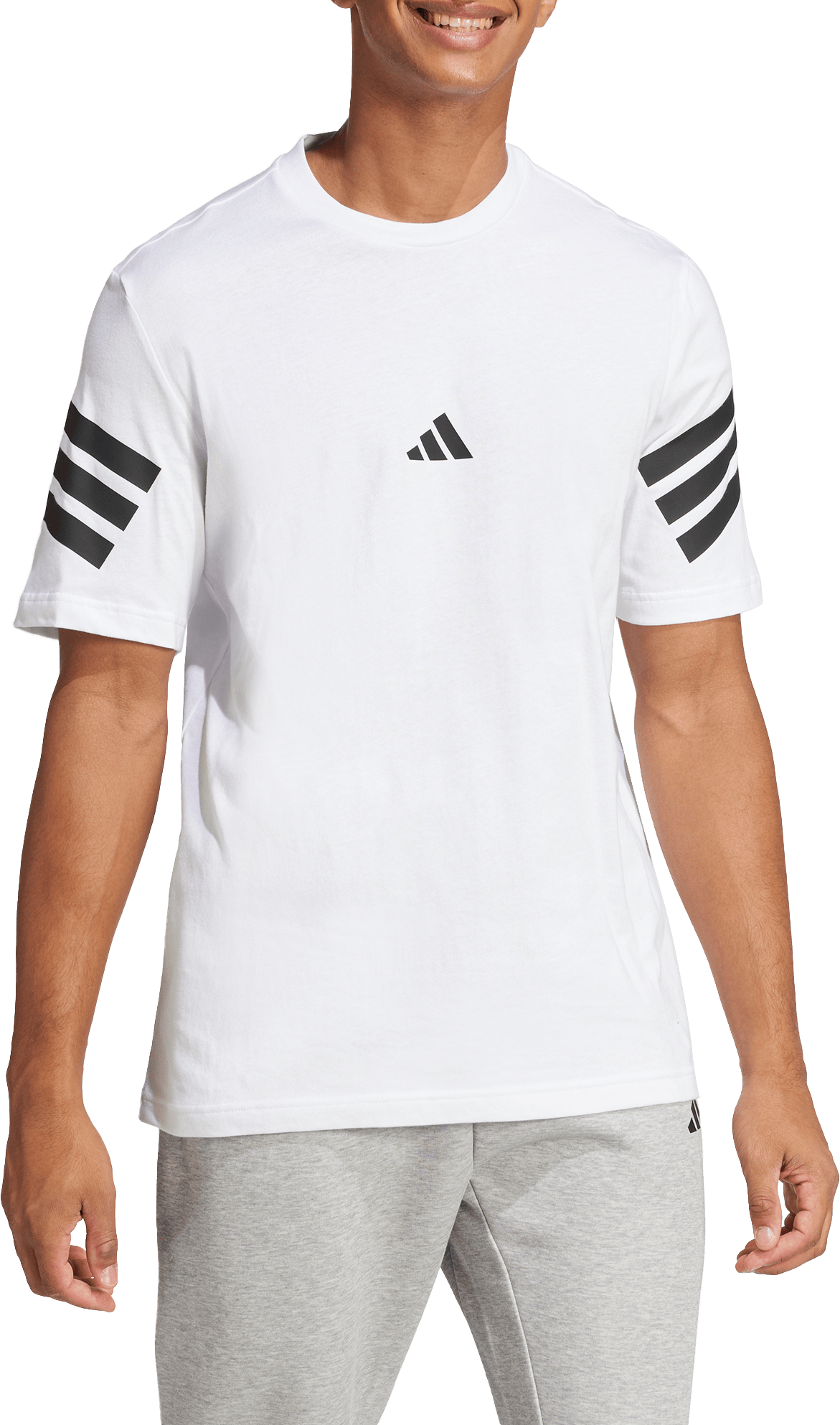 Tričko adidas Originals Future Icons 3-Stripes Tee Biela | jd4880, 1