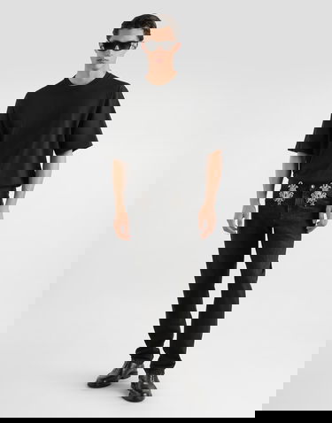 Džínsy Dolce & Gabbana Dolce & Gabbana Crystal-Embellished Denim Trousers Čierna | GYJCCZG8OM7S9001, 1