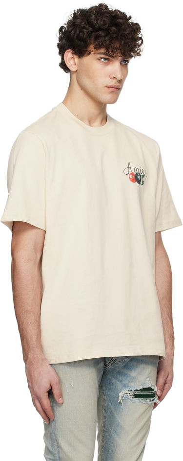 Tričko AMIRI Pool Cue Graphic T-Shirt Béžová | AMJYTE1135, 1
