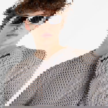 Sveter DAILY PAPER Zuberi Crochet Sweater Šedá | 2411038, 3