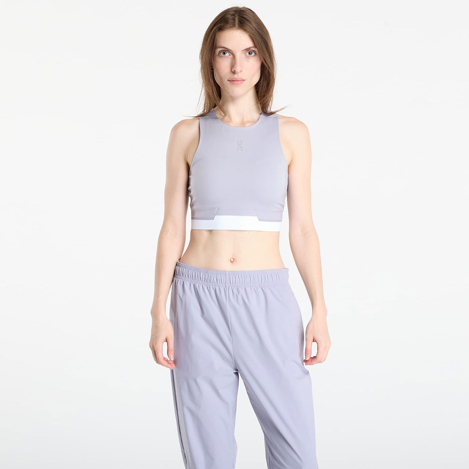 Crop Top On Running Train 2-in-1 Crop Top Šedá | 1WF10210174, 0