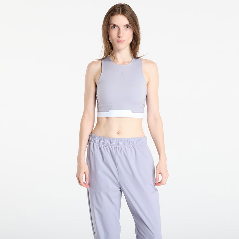 Crop Top On Running Train 2-in-1 Crop Top Šedá | 1WF10210174
