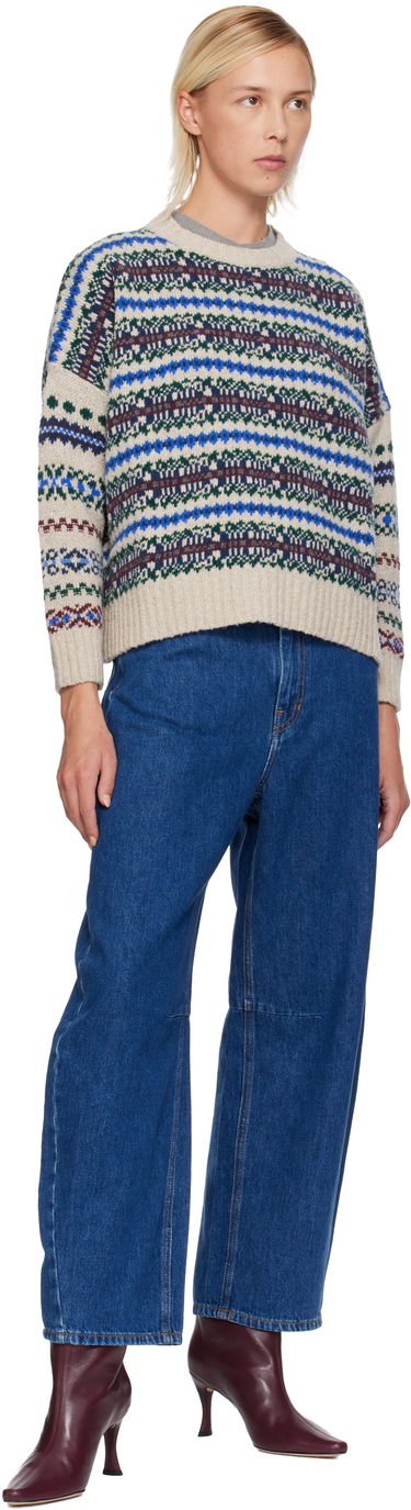 Sveter Max Mara Weekend Max Mara Rivetto Fair Isle Crewneck Sweater Rôznofarebný | 2525366252600, 3