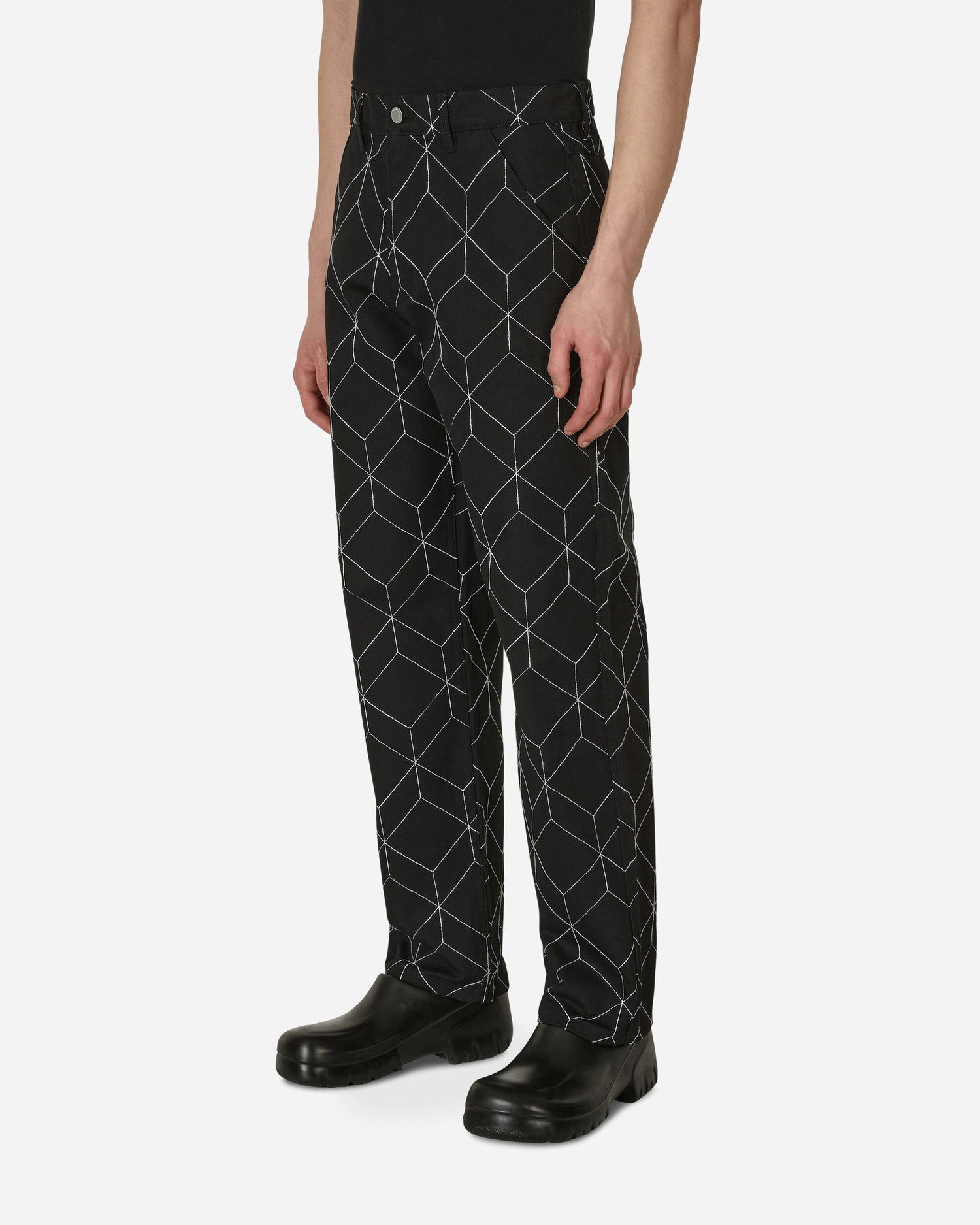 Nohavice Pleasures Vocal Utility Pants Čierna | P23SP035 BLACK, 1