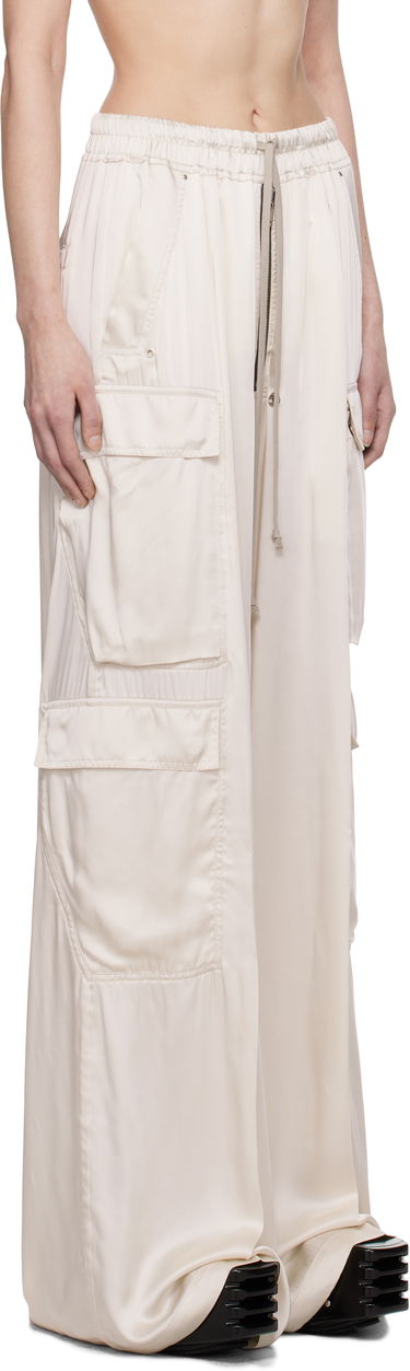 Cargo nohavice Rick Owens Rick Owens Hollywood Cargo Pants Biela | RP01E7327 SCH, 1