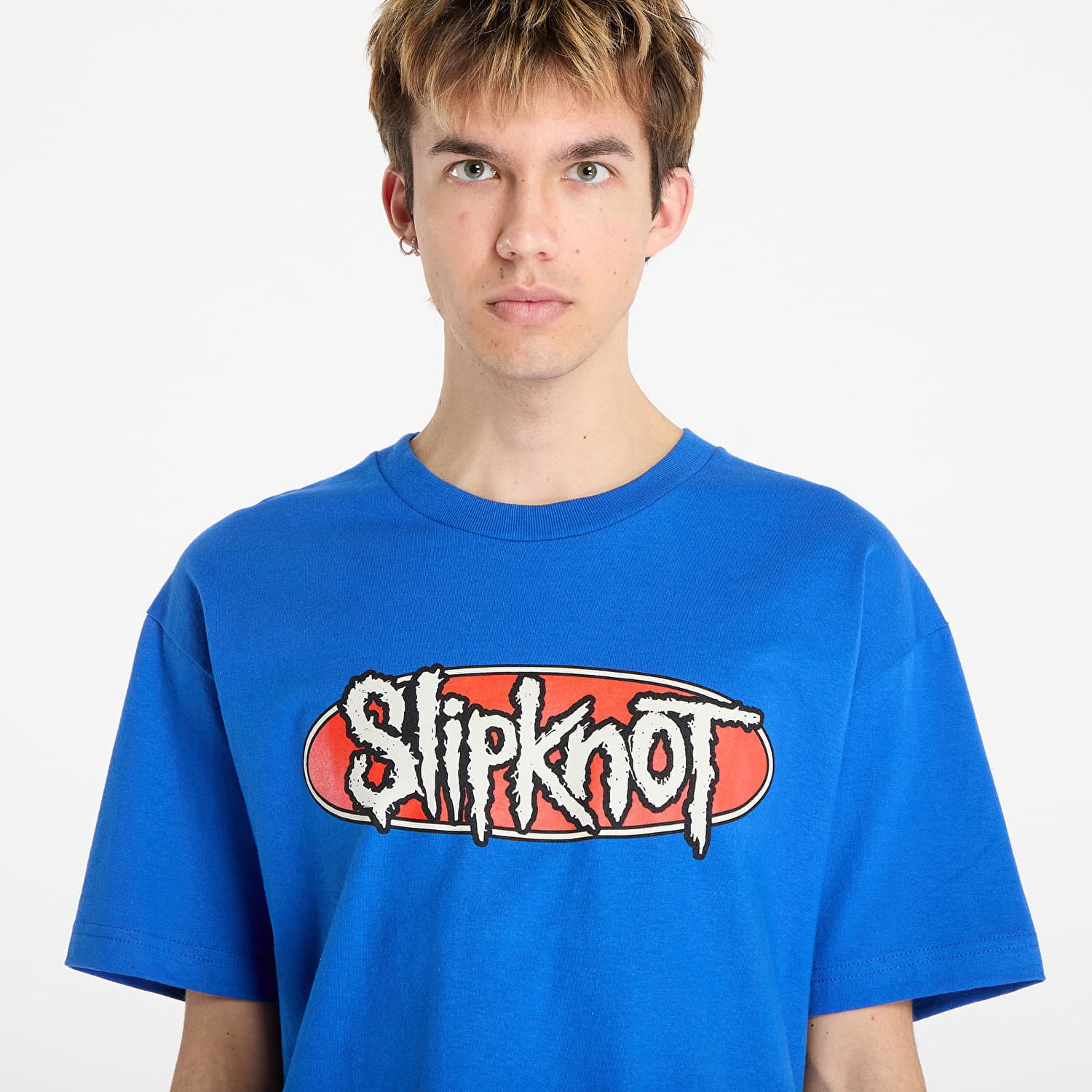 Tričko Pleasures PLEASURES x Slipknot Goat T-Shirt Modrá | P25SK016 ROYAL, 1