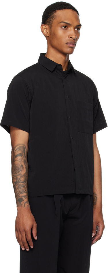 Košeľa Snow Peak Snow Peak Breathable Quick Dry Shirt Čierna | SH-25SU002, 1