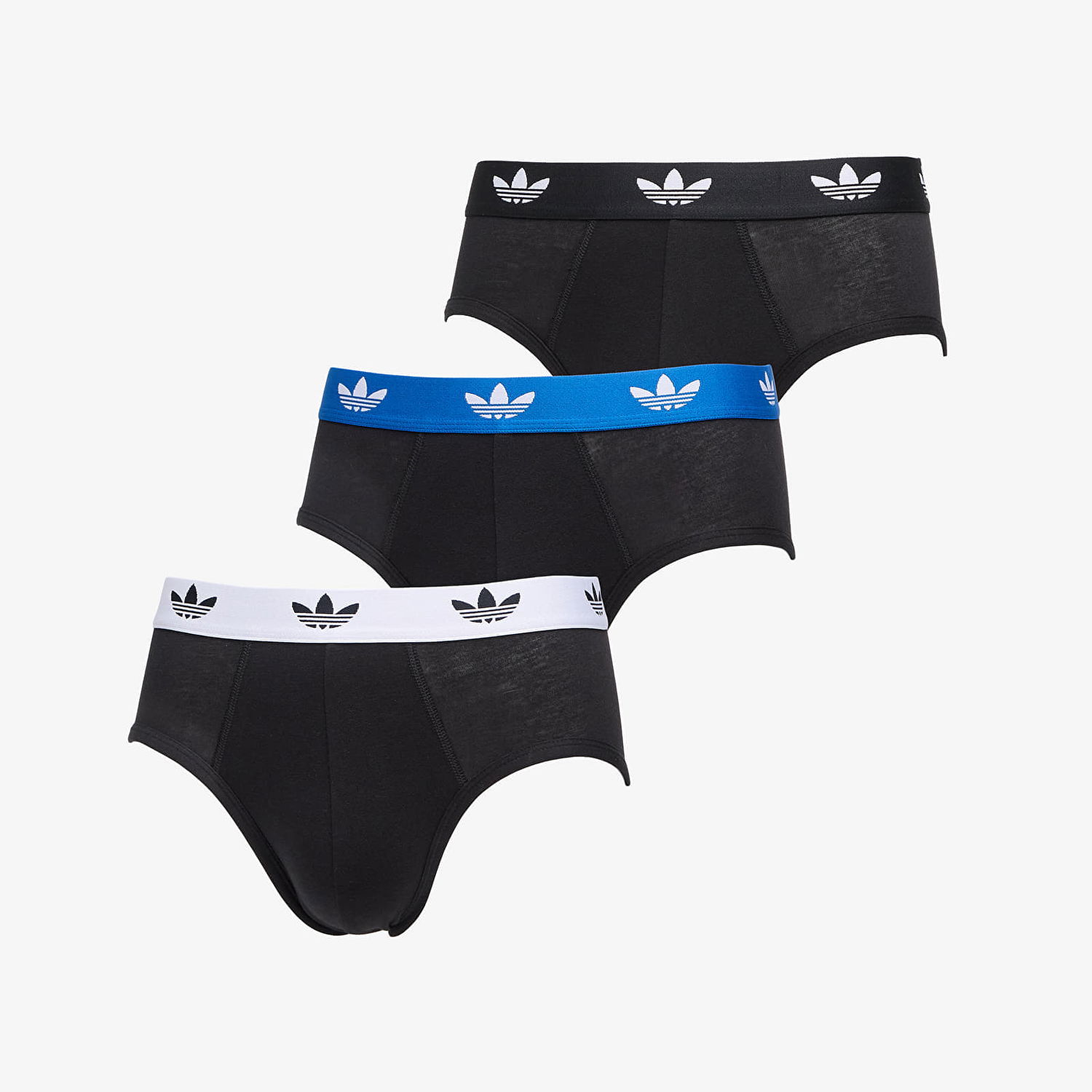 Boxerky adidas Originals Brief 3-Pack Black Čierna | 4AR001-901, 0
