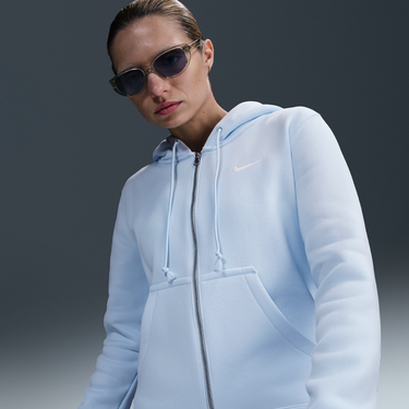 Mikina Nike Nike Sportswear Phoenix Fleece Full-Zip Hoodie Modrá | HJ0995-423, 0