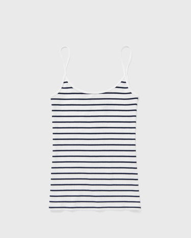 Tielko envii Enally Slim Striped Tank Top Biela | E25200071-CLR002245, 1