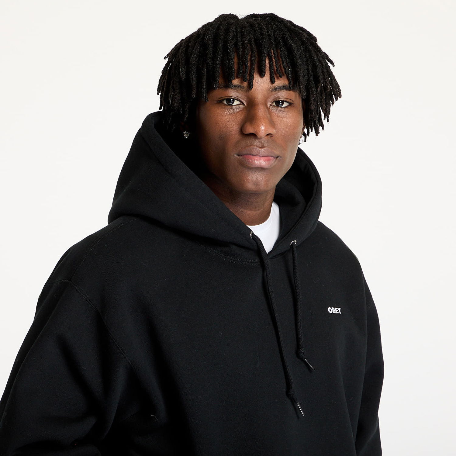 Mikina OBEY OBEY Business Hoodie Čierna | 112470241-BLK, 1