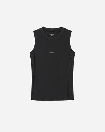 Tielko Soulland Soulland Mira Tank Top XXS/XS Čierna | 1189-1029, 0